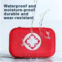 Kit de Secours d'Urgence Personnalisable en EVA Rouge Portable de l'Usine de Voitures Familiales