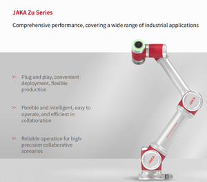 Robot industriel collaboratif IA JAKA 6 axes personnalisé OEM, haute vitesse, faible coût, nouveau, PLC, IP54, acier inoxydable, aluminium, automobile - Product Image 5