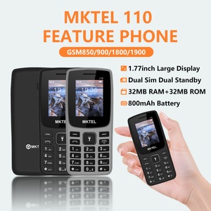 มินิ 110 โทรศัพท์มือถือปุ่มกดขนาดเล็ก 1.77 นิ้ว รองรับ 2 ซิม 2G GSM พกพาสะดวก - Product Image 4
