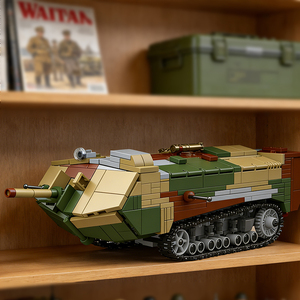 Vente en gros de kits de modèles militaires miniatures de chars français Saint Chamond de la dernière période de la Première <span class=keywords><strong>Guerre</strong></span> mondiale à l'échelle <span class=keywords><strong>1</strong></span>/35, ensembles de blocs de construction - Product Image 5