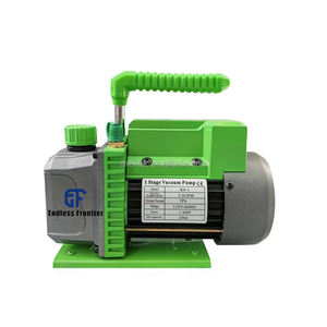 Pompe à air de réfrigération à double étage HVAC haute pression, pompe à vide industrielle sans air à huile rotative, <span class=keywords><strong>bouteille</strong></span> avec <span class=keywords><strong>recharge</strong></span> - Product Image 3