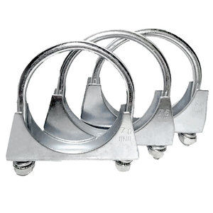 ที่หนีบท่อไอเสียรูปตัวยู Tsinhui ขนาด 70 มม. เหล็กชุบสังกะสี สำหรับซ่อมท่อเก็บเสียงรถยก - Product Image 1