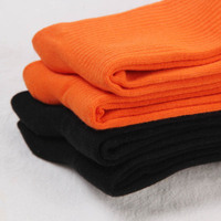 Chaussettes de sport personnalisées en coton jacquard tricoté avec lettres, style décontracté, pour marques, vente en gros, amusantes