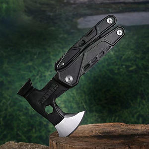 Pince multifonctionnelle 13 en 1 pour activités de plein air, kits de survie et hache tactique multifonctionnelle en acier inoxydable portable pour le camping - Product Image 5