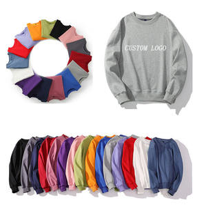 Felpe da Uomo Personalizzate con Logo Grafico Stampato o Ricamato, in Tessuto Pile di Poliestere, Oversize, Stile Basic - Product Image 2