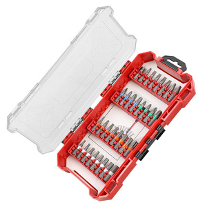 34 Piece <b>Screwdriver</b> <b>Bit</b> <b>Set</b> Phillips Cross Head <b>Bits</b> In Plastic Case For Diy Repair Tools - Product Image 1