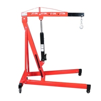 Grue d'atelier mobile hydraulique manuelle pliable 2T 3T au choix
