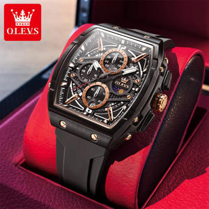   นาฬิกาสปอร์ตผู้ชาย 2975 Oem Luxury Custom logo ดีไซน์โครงกระดูกโปร่งแสง ฟังก์ชั่นหลากหลาย ควอตซ์ แสดงข้างขึ้นข้างแรม เรืองแสง สายยาง - Product Image 5