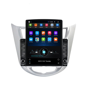 Autoradio <span class=keywords><strong>Tesla</strong></span> Android 13 avec écran IPS 2.5D pour Hyundai Solaris Accent Verna, lecteur DVD, 4+64 Go, WIFI, BT, GPS, vidéo, audio, SWC, Carplay - Product Image 2