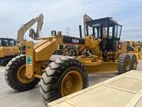 Sortie d'usine 90% nouvelle niveleuse de roue d'occasion multifonction 14 tonnes utilisée Cat Caterpillar 140H niveleuse à vendre