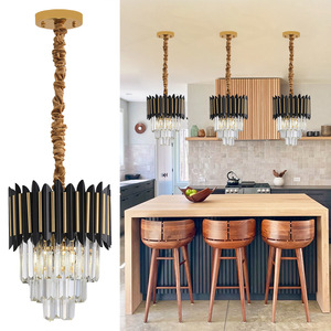 Lustre LED moderne en <span class=keywords><strong>cristal</strong></span> pour chambre à coucher, salon, salle à manger, lumière de luxe, vente directe en usine - Product Image 3