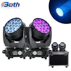 Aura 19x15W RGBW Wash LED Moving Head <b>Light</b> for DJ, Party, Theater, and Concert <b>Lighting</b> - Product Image 1