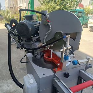 เครื่องตัดมุมอลูมิเนียมแบบปรับมุมได้ สำหรับงาน PVC และอลูมิเนียมหน้าต่าง แบบหัวเดียว - Product Image 4