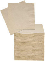 Ensemble de couteaux, fourchettes et cuillères jetables écologiques biodégradables en bambou et bois naturels, modernes, pour les fêtes, avec serviettes