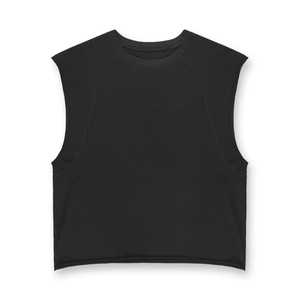 Débardeurs de sport athlétiques personnalisés de marque haut de gamme, coupe ajustée, pour la course et le basketball, à séchage rapide et respirants, avec badge - Product Image 5