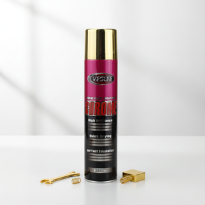 Pintura en <span class=keywords><strong>Aerosol</strong></span> Dorada con Efecto Cromo Metálico <span class=keywords><strong>Brillante</strong></span>, Alta Cobertura, Excelente Protección Contra la Oxidación - Product Image 1