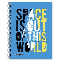 Cuaderno espiral Ecuador-Proveedor chino de cuadernos Cuaderno espiral A4 clásico para la escuela y la Universidad