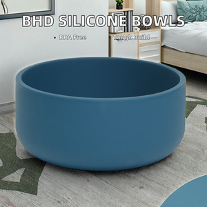 Plato de Silicona de Grado Alimenticio 2026 para Bebés, Resistente a Caídas y con Fuerte Succión, Platos y Utensilios para Niños Pequeños - Product Image 3