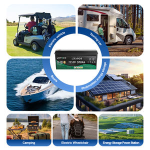 JOYKOO 12V300Ah 12.8V 300Ah 12V LFP LiFePO4 kurşun asit yedek güneş depolama enerji sistemi için lityum iyon batarya paket - Product Image 4