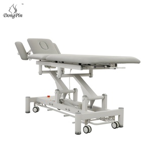 Mehrzweck-5-Sektionen-Elektro-Behandlungsliege mit verstellbarer Rückenlehne und Beinstützen für Chiropraktik und Rehabilitationszentren - Product Image 1