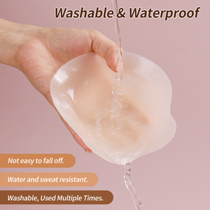 Yağ Bunny silikon meme meme kaldırma yama büyük meme kapakları kullanımlık görünmez dikişsiz yapışkan sutyen meme pedi yukarı itin - Product Image 6