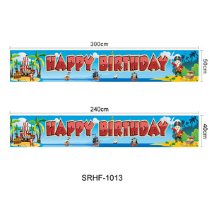 Banderas de banderas personalizadas de fondo de fiesta de <span class=keywords><strong>feliz</strong></span> <span class=keywords><strong>cumpleaños</strong></span> de selección multicolor - Product Image 4