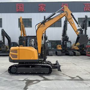 Miniexcavadora sobre orugas que cumple con las normas de emisión EPA/Euro V, miniexcavadora agrícola de alta calidad - Product Image 5