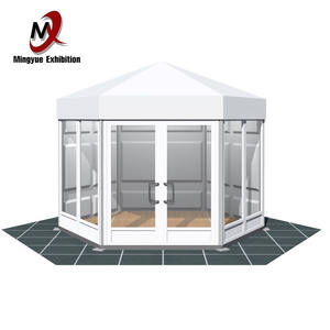 2020 Grote Transparante Waterdichte Wind Weerstand Top Grade Luxe Polygon Wedding Party Event Marquee Tent Voor Hete Koop - Product Image 5