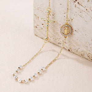 เครื่องประดับทางศาสนาคริสต์นิกายคาทอลิกอิตาลี สร้อยประคำ จี้พระคัมภีร์ สร้อยคอ พระคัมภีร์ไบเบิล สร้อยข้อมือแฟชั่นนำเข้า - Product Image 1