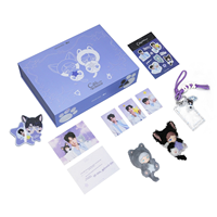 Série de jouets en peluche MO-Cat Planet-Star Wished, figurines de collection en PVC, boîte surprise unisexe, cadeau surprise