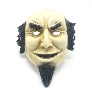 Accessoires de cosplay pour la danse, masque de personnage vieil homme effrayant pour Halloween, décoration, fournitures de fête pour enfants - Product Image 1