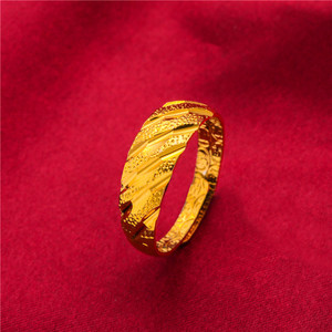 YL Latón chapado en oro <span class=keywords><strong>boca</strong></span> abierta suave adecuado para hombres y mujeres chapado en oro emparejado para parejas arena vietnamita - Product Image 6