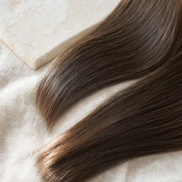 Extensions de cheveux naturels invisibles en gros, 100% cheveux humains, double épaisseur, Remy, trame adhésive sans couture pour salons de coiffure et marques privées
