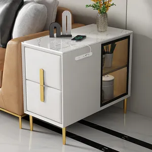 Lüks depolama çekmeceleri dolabı küçük pullout şifonyer mutfak dolabı kanepe yan kabin