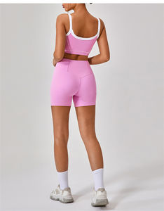 Conjuntos de <span class=keywords><strong>Pantalones</strong></span> Acampanados de Yoga de Alta Calidad para Deporte al Aire Libre, Sensación Desnuda, Ajustados, para Gimnasio, Yoga, Ejercicio y Atletismo - Product Image 3