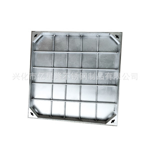 Yixinglong Stainless Steel Square Manhole Cover 304 Material Municipal Road Parking Lot Use - Product Image 4