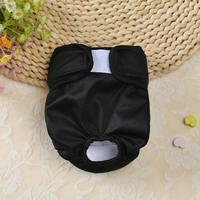Couche pour chien réutilisable et lavable imprimée, avec fermeture Velcro réglable, sous-vêtement anti-fuite pour chiots de tous les genres