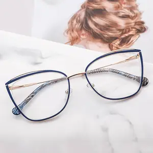 Gwtnn OEM gafas Ojo Gato แว่นตากันแดดผู้หญิงแฟชั่นผู้หญิงแว่นตาโลหะแมว