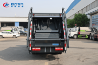 Camion poubelle à compression avec contrôle qualité strict, camion benne à déchets, camion conteneur à bras ISO9001