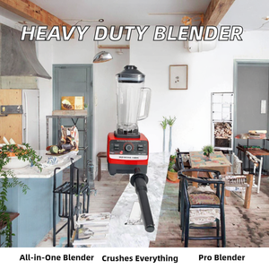 <b>Silver</b> <b>Crest</b> 2L 5500W Electric Commercial Blender 3-Speed Household Use Professional Heavy Duty Grinder Mixer Juicer - Product Image 2