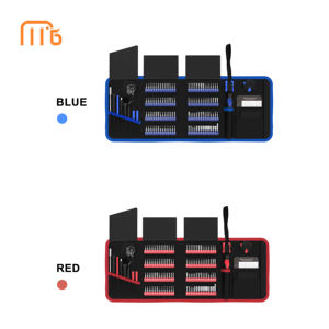 Juegos de <span class=keywords><strong>destornilladores</strong></span> de <span class=keywords><strong>precisión</strong></span> MingTu de 142 piezas con kit de herramientas de reparación magnética de 120 bits para IPhone, MacBook, computadora, computadora portátil - Product Image 5