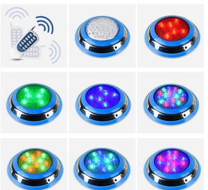 Lampes <span class=keywords><strong>LED</strong></span> pour <span class=keywords><strong>piscine</strong></span> en acier inoxydable IP68, portables, vertes, pour <span class=keywords><strong>piscine</strong></span> <span class=keywords><strong>hors</strong></span> <span class=keywords><strong>sol</strong></span>, lampes sous-marines, CCT vert pour aménagement paysager - Product Image 2