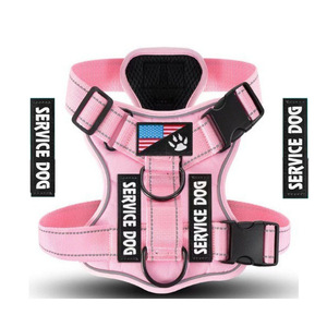 Kingtale Großhandel Custom No-Pull Reflective Tactical Hunde geschirr Heavy Duty Tactical Hunde geschirr für große Hunde - Product Image 4