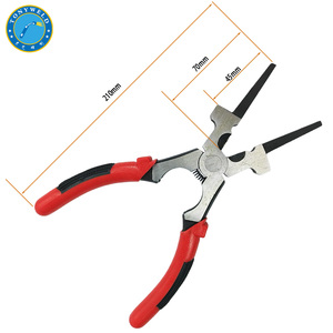 <span class=keywords><strong>Pince</strong></span> <span class=keywords><strong>à</strong></span> <span class=keywords><strong>souder</strong></span> MIG multifonctionnelle 8 pouces en acier au carbone, poignée moulée en <span class=keywords><strong>plastique</strong></span> forgé, longueur 210mm - Product Image 4
