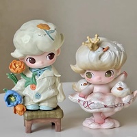 Collection de figurines originales POPMART dimoo The Missing Day Series en PVC, boîte mystère, ornement de bureau