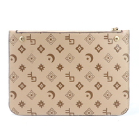 Dompet Kulit PU Wanita Logo Kustom, Tempat Kartu, Dompet Tipis Modis, Kantong Koin, OEM ODM Grosir