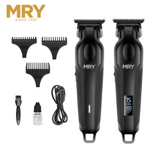 MRY OEMシェービングマシン電気理髪充電式ヘアクリッパーヘアトリマーUsbステンレス鋼ヘアクリッパー - Product Image 1