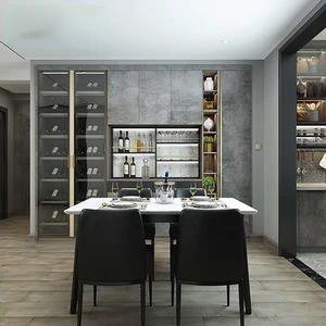 Mobile <span class=keywords><strong>Bar</strong></span> Angolare di Lusso Personalizzato, <span class=keywords><strong>Arredamento</strong></span> Moderno per Soggiorno, Set da 1 per Hotel e Appartamenti, Espositore in Vetro Colorato - Product Image 1