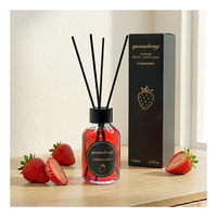 Nouveau modèle de diffuseur d'air à bâtonnets parfumés aux fraises, écologique et rafraîchissant, pour hôtel