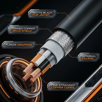Cable de Arrastre Blindado de Alta Flexibilidad PrimePro con Cubierta de PUR, Cable de Alimentación y Señal Multicore de 600V para Automatización CNC y Pistas Robóticas